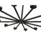 Z-Lite Danica 12 Light Chandelier, 39in. W x 17.5in. H, Matte Black 3044-12MB - alternate 8